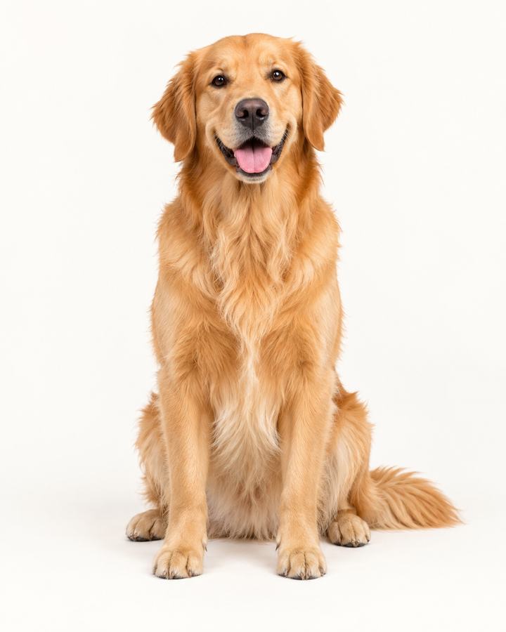 Original golden retriever photo